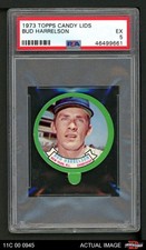 1973 Topps Candy Lids Bud Harrelson Mets PSA 5 - EX