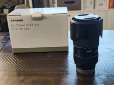  TAMRON 50-300mm F/4.5-6.3 Di III VC VXD  for Sony-E mount (Used 3 times 1 year)
