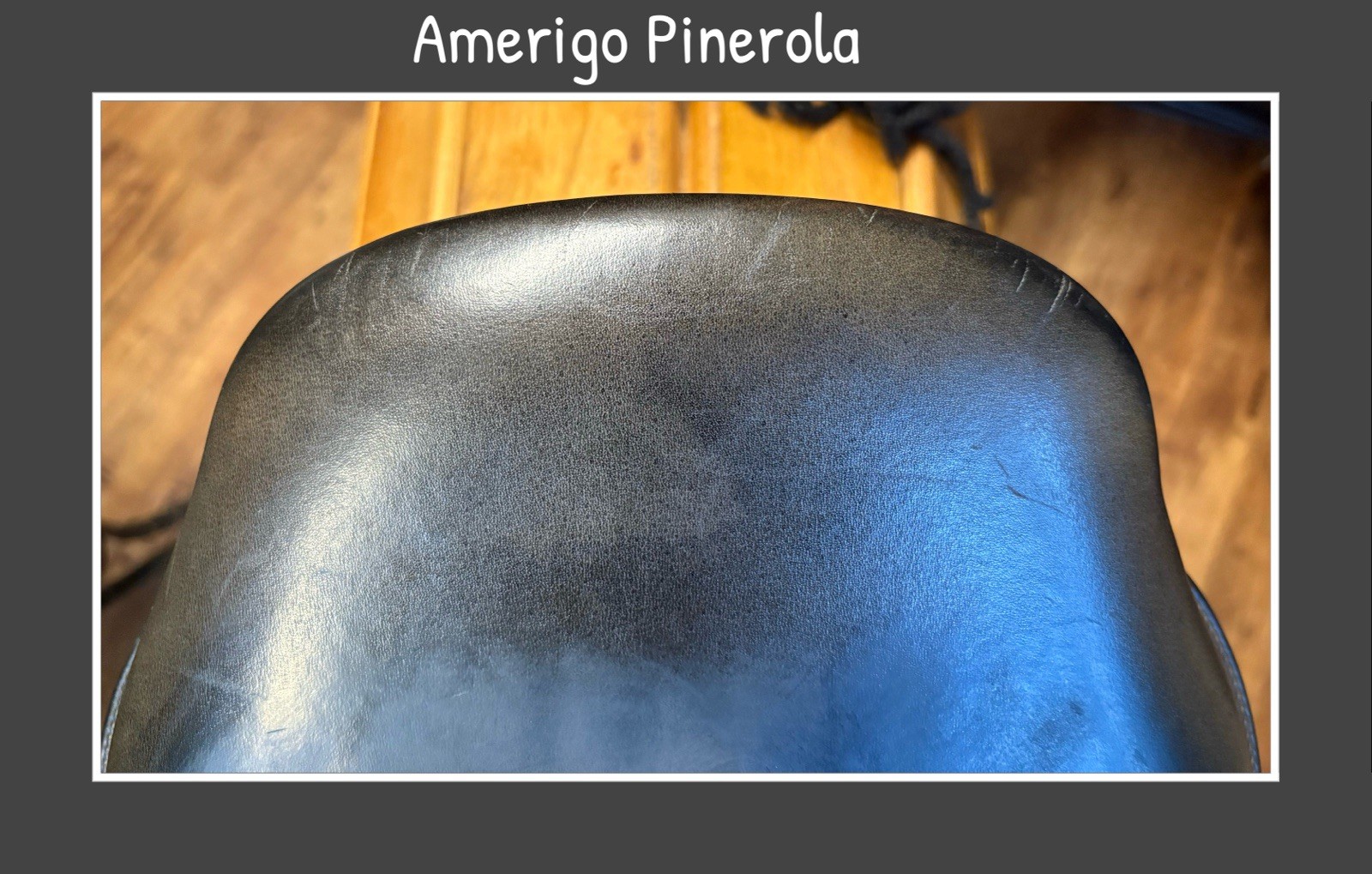 Amerigo Pinerola Dressage Saddle. 17.5” MW