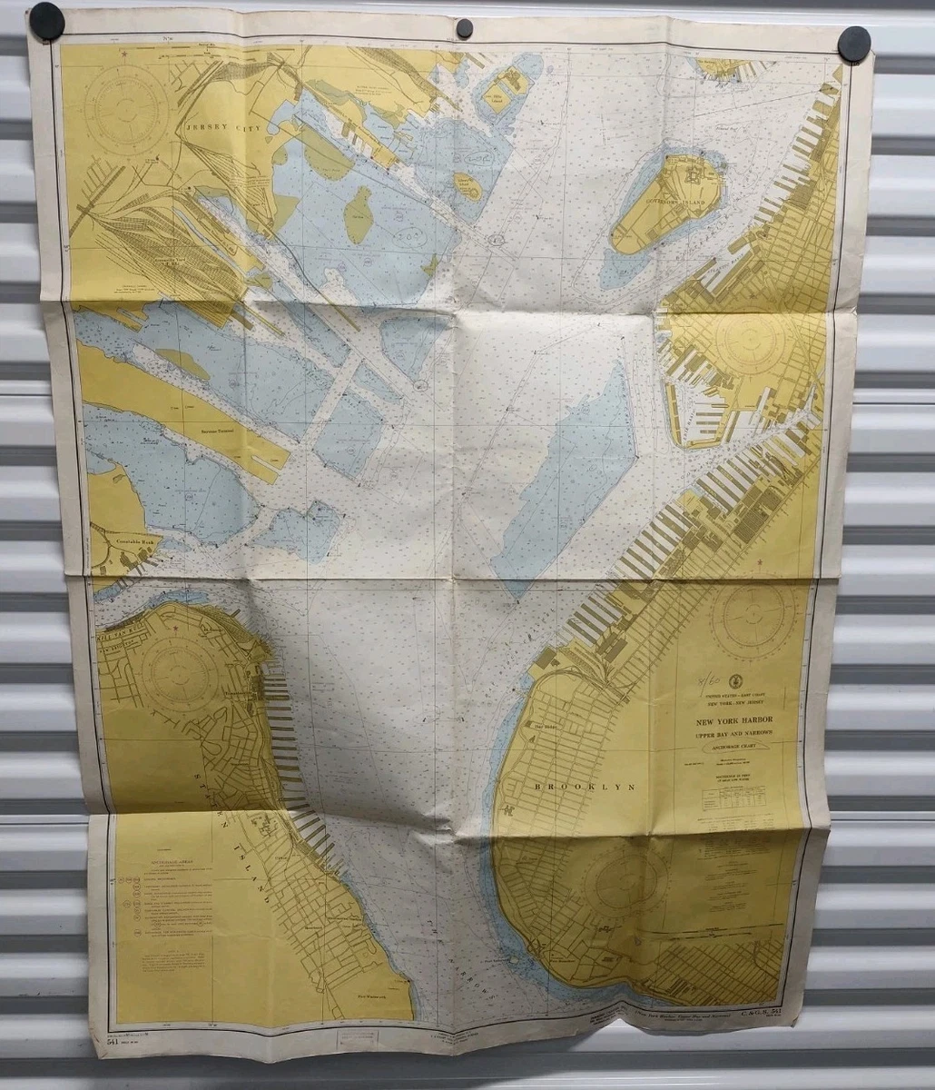 1950-1959 Date Range Antique Nautical Maps for sale | eBay