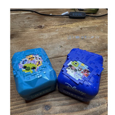 Bitzee Disney Electronic Interactive Toy Blue  Teal, Pixel Display