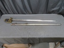 PRE WWI BRITISH PATTERN 1822 INFANTRY OFFICER SWORD-VICTORIAN CYPHER-BEAUTY