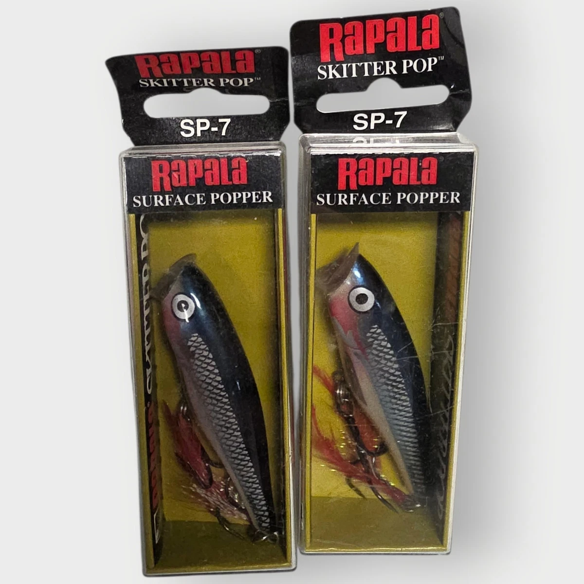 Leurre Rapala Skitter Pop 7cm - pêche en surface au Popper - Leurre de