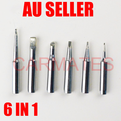 6 Tips Solder Soldering Iron Station FOR GOOT PX-60RT AS PX-501