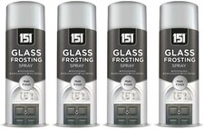 YSAMAX Glass Frosted Spray, Window Glass Frosting Privacy Spray Paint, 400ml