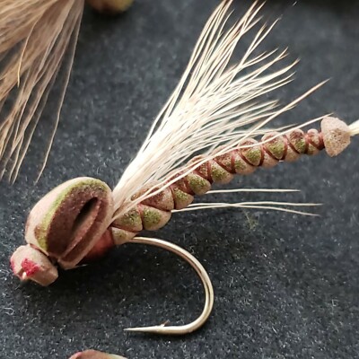 DRY FLY SIZE 6 ULTRALIGHT DRAGON CAMEL FRONTIER FISHING FLIES