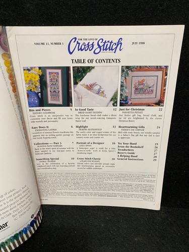 Leisure Arts - For the Love of Cross Stitch Magazines 1998 - You Pick - Picture 8 of 26