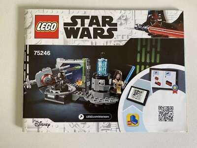 LEGO Star Wars 75246 Death Star Cannon Instructions Booklet Manual ONLY  UK