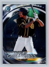 CJ Abrams 2020 Bowman Draft Chrome 'Glimpses of Greatness' #GOG-CA / Padres