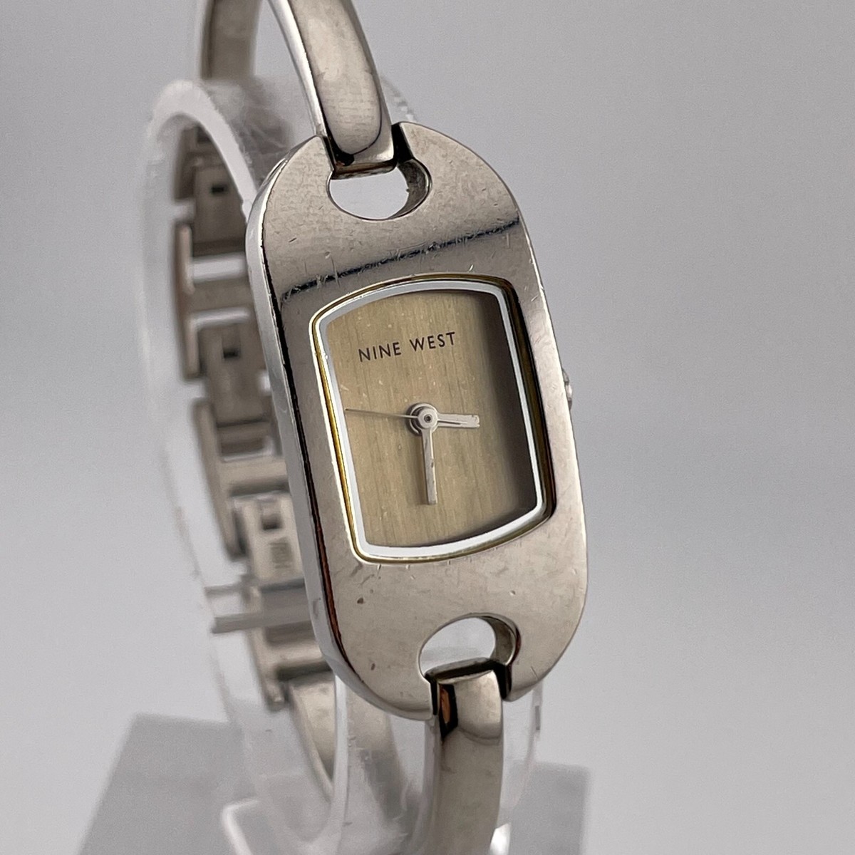 Nine West Watch Womens 17mm Case Quartz Three Hands Analog