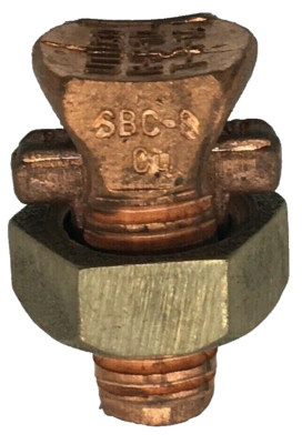 SBC-8 UTILICO LOT OF 100 MAIN 8 STR - 10 STR TAP 8 STRA - 14 STR  SPLIT BOLT COP
