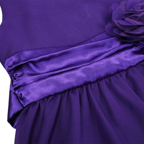 Formal Girls Bridesmaid Dresses Wedding Party Ball Prom Gown Long Cocktail Dress - Picture 17 of 116