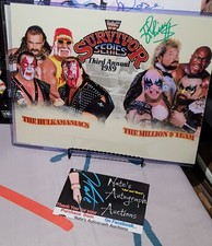 Ted DiBiase WWE hand signed Autographed  Photo 11x14 