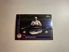 2024 Topps Chrome US Olympic Hopefuls card BLAKE HAXTON 115