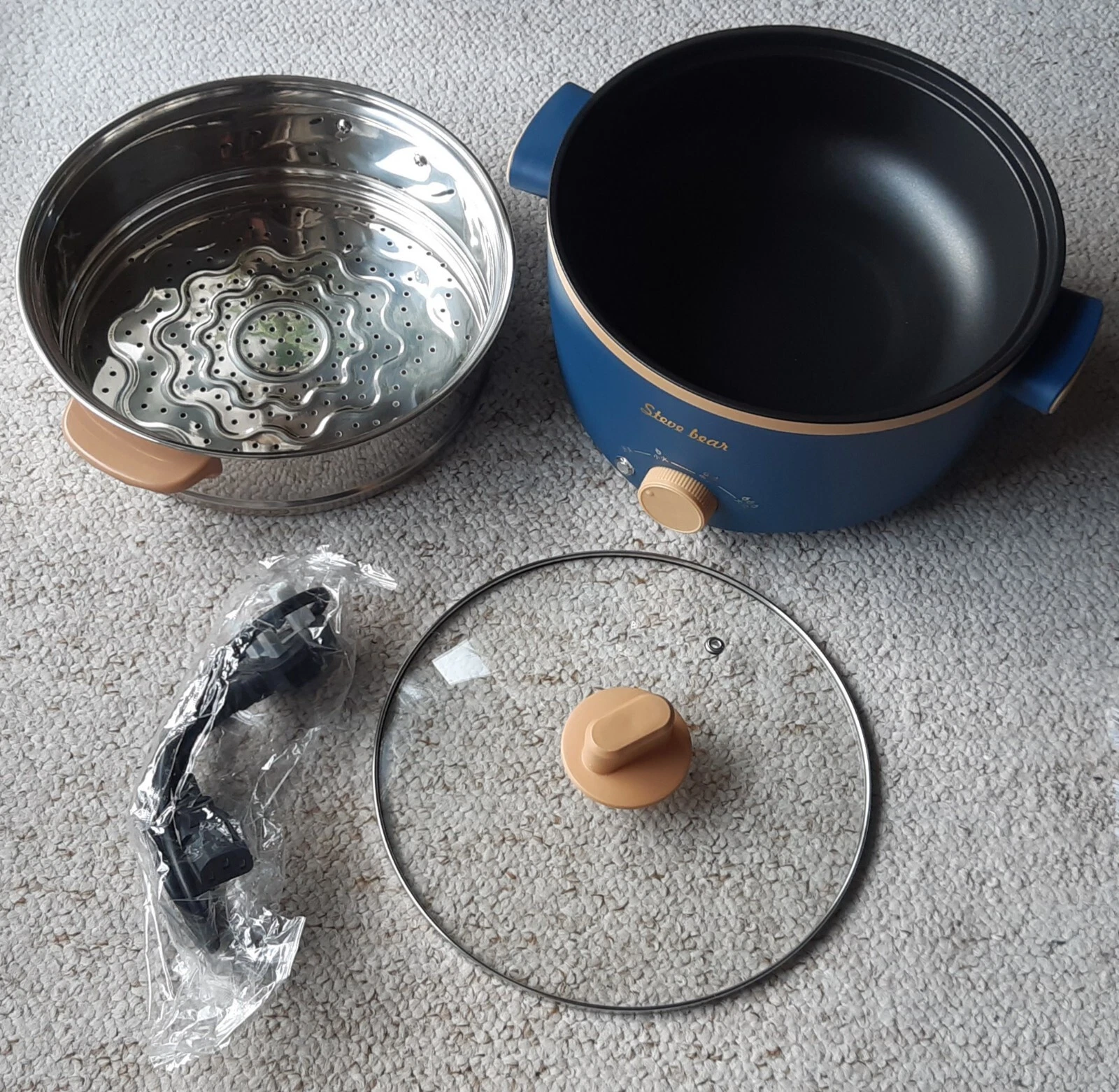 Electric Multi Function Cooker for Kitchen or Motorhome Camper Caravan