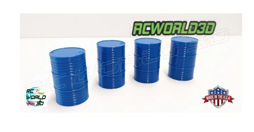 OIL DRUM BARREL Simulation 1:16 Scale Deco. RC Truck/Military/Diorama/Garage - Image 4 of 4