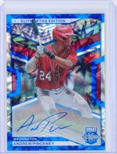 2023 Panini Elite Extra Edition ANDREW PINCKNEY FOTL Blue AUTO RC Rookie 5/20