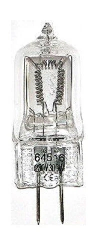 2 X NEW 300W GX6.35 220-240V No. 64516 QUARTZ HALOGEN LAMPS - Image 3 of 3