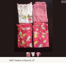 NWT CARTERS 4 Piece Pjs, 3