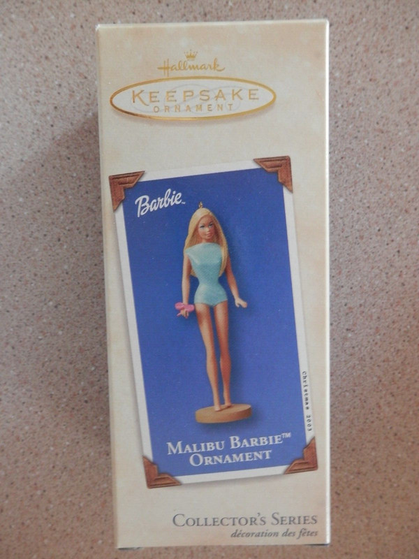 Hallmark Keepsake Ornament Malibu Barbie 2003 10th in Series NEW NIB