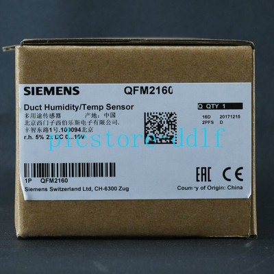 1PC Siemens QFM2160 Duct Humidity Sensor QFM 2160 New In Box Expedited Shipping
