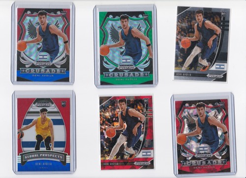 DENI AVDIJA 2020 PRIZM DRAFT PICKS SILVER PARALLEL CRUSADE ROOKIE-SHIPS FREE - Picture 2 of 24