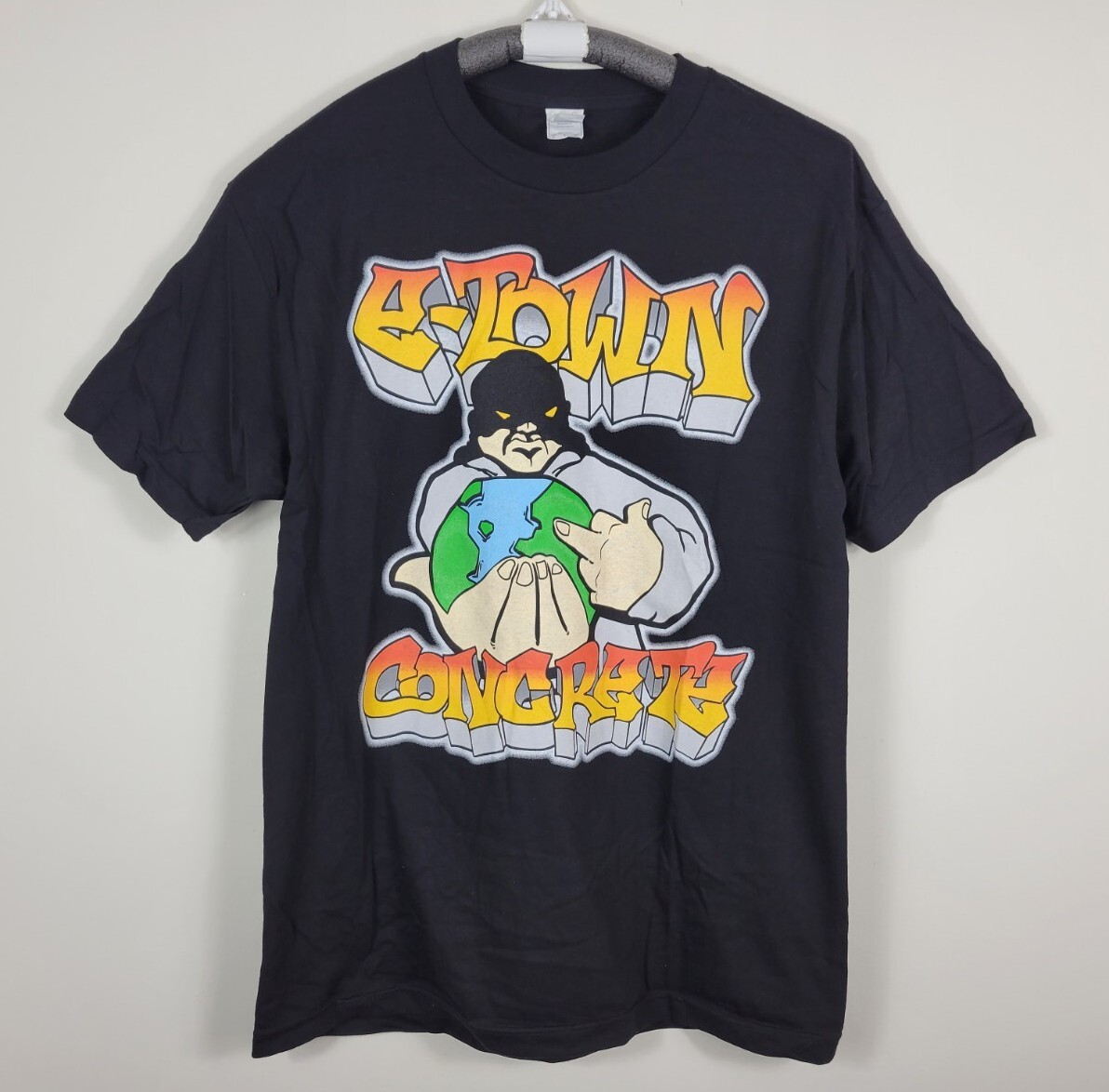 E TOWN CONCRETE Tシャツ nyhc Vintage 1996 NJHC NYHC E Town Concrete E O Tech Quality