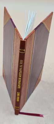 Ode To Napoleon Bonaparte 1814 By Byron, George Gordon Byron, Baron Leatherbound