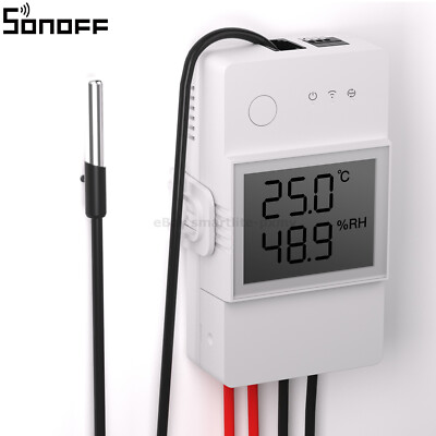SONOFF TH Elite 20A WiFi Smart Schalter Temperatur Sensor LCD Echtzeit Messung