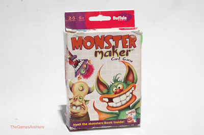 Monster Maker Card Game - Buffalo Games 2006 COMPLETE (read description)