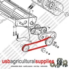 HAYTER HARRIER 48 DRIVE BELT 219110 LAWNMOWER CLUTCH 1986-1998 NEXT DAY