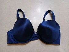 Vanity Fair Bra 36D Blue Lined Underwire