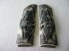NEW CUSTOM EAGLE RESIN GRIP FIT 1911, 1991  FULL SIZE COLT KIMBER S&W HANDMADE