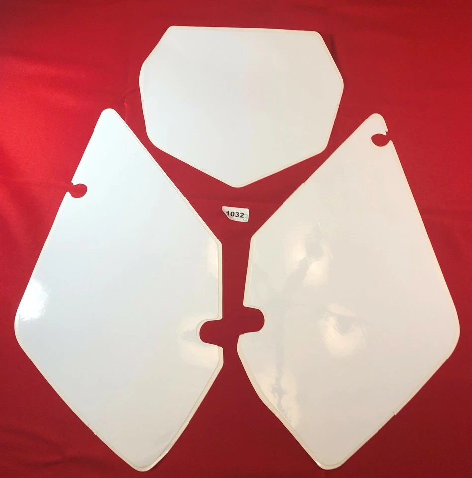 Nuevo de Lote Antiguo Fábrica Effex FX04-2591 Suzuki RM125/250 01 Blanco Foto 2 de 3