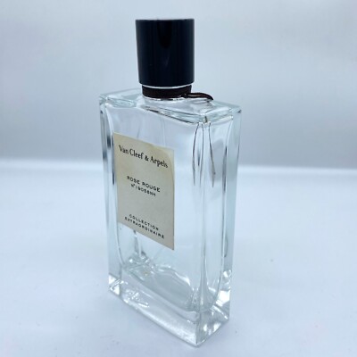Empty Perfume Bottle Van Cleef & Arpels Rose Spray 3.4oz 100ml Refillable EDP EA