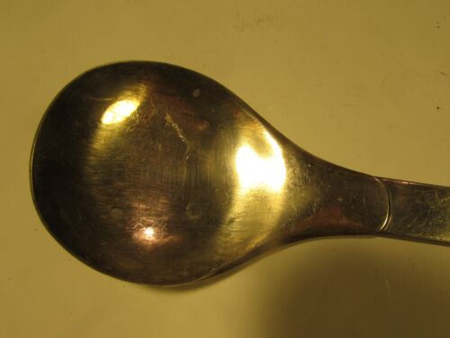 Cucchiaio piatto argento 14 1/2" Napier vintage - Foto 2 di 6