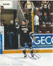 Sarnia Sting Nail Yakupov Signed Autographed 8x10 CHL Photo COA A