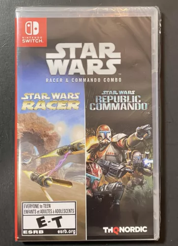 Star Wars Racer and Republic Commando Combo (Nintendo Switch) NEW