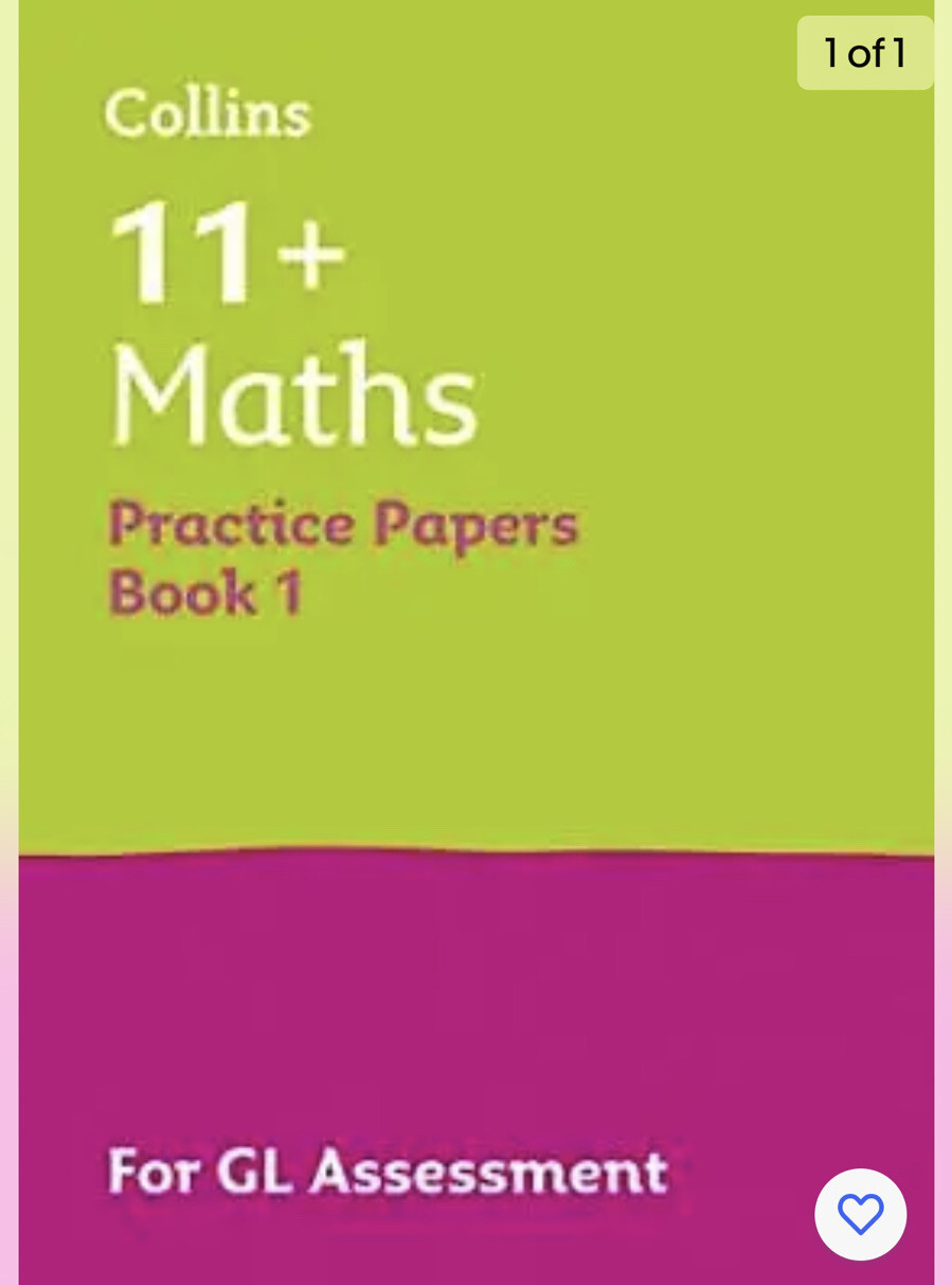 11+ Maths Practice Test Papers - Multiple-Choice: for the GL Assessment Tests