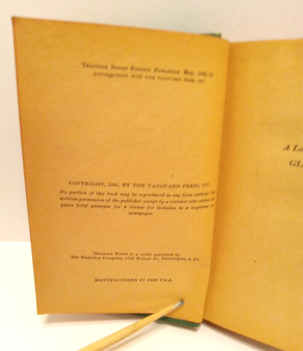 A Lady Named Lou by Donald Henderson Clarke 1946 Triangle Book Hardcover - Imagen 5 de 7