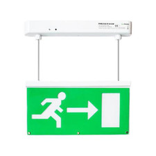 LED Fern Howard Exodus Emergency Drop Exit Light Suspended Sign LED IP20 100lm