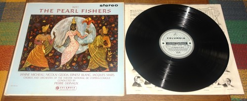 SAX 2442 2443 BIZET PEARL FISHERS UK BLUE SILVER B/S COLUMBIA STEREO ED1 2x LP - Picture 9 of 15