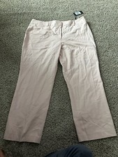 tommy hilfiger Womens Pink Bristol Slim Ankle Chino Pants Flat Front Size 16