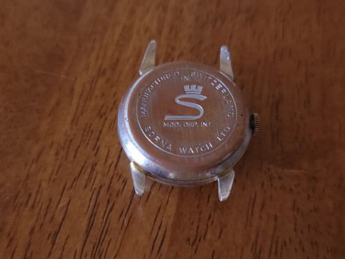 Vintage RARE 1969 Sorna Apollo 11 Swiss Mechanical Wind Up Watch Runs 32.5mm - Picture 4 of 24