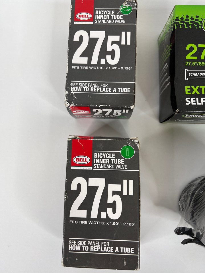 Lot of 4 27.5" Bicycle Tire Tubes Bell Slime Good Year Brands eBay