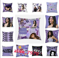 Girls Olivia Rodrigo Cushion Cover Home Sofa Decors Pillow Case 45cm*45cm Gift