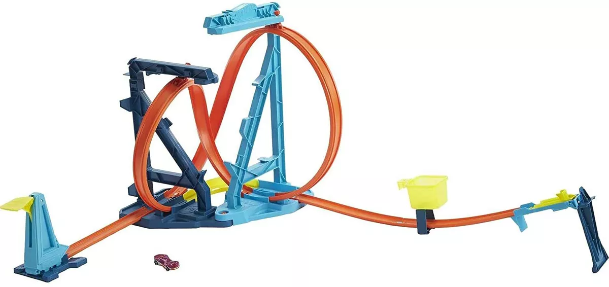 Circuit de course Looping à l'Infini Hot Wheels Track Builder