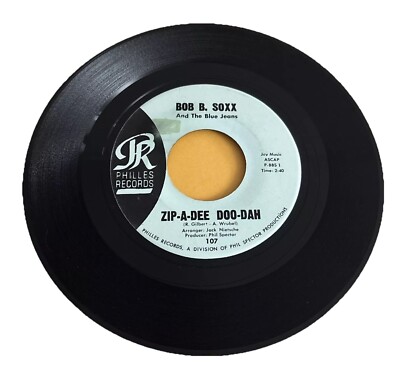 Bob B. Soxx & The Blue Jeans - Flip & Nitty / Zip-A-Dee Doo-Dah 45 RPM (box21)