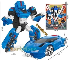 Tobot V GD CAPTAIN ZACK Sports Car  Transforming Robot Vehicle Action Toy 7.9"