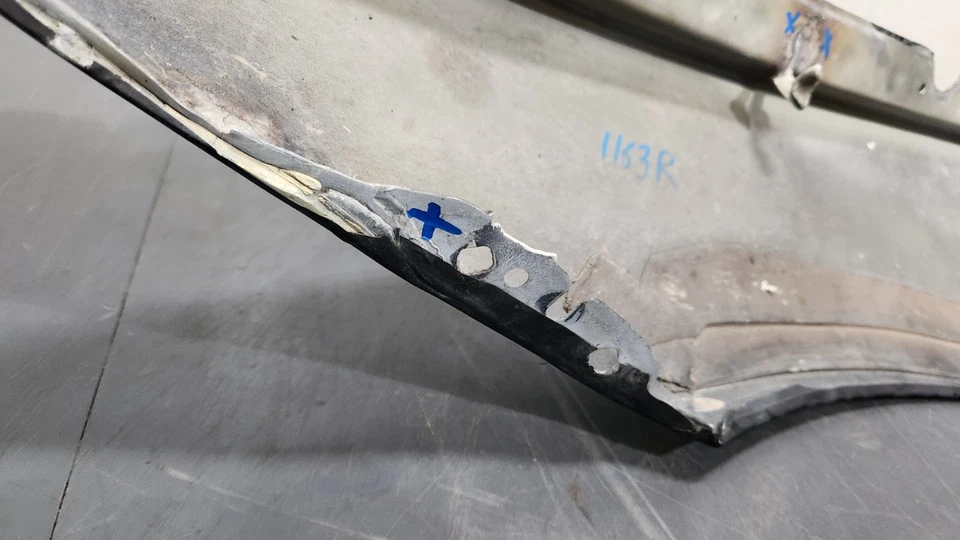 ✅ 15-20 OEM BMW F82 F83 M4 Passenger Side Fender Panel Shell Gray WRAP *NOTE - Image 3 of 4